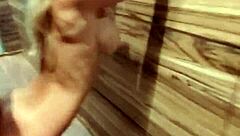 Monika Fox's Quick Hallway Fuck and Cum Guzzling Blowjob