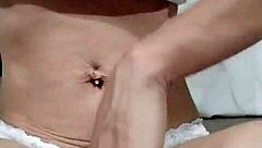 Watch this latin wife undress solo showing natural tits and hard nipples?