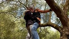 oh man my hot wife gettin pounded doggy in public park!!