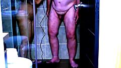 Watch Huge Cock Gape Shaved Pussy Before Ball Kicking Assault