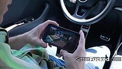 babysitter sneaks inside house but gets caught red-handed