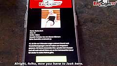 I'm 18-year-old Ukrainian teen fucking German guy in public POV