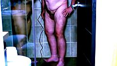 Watch Huge Cock Gape Shaved Pussy Before Ball Kicking Assault