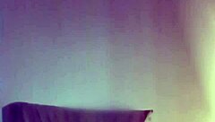 amateur wife spreads hairy pussy and saggy tits on bed