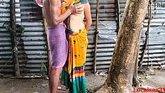 WOW Raini the sexy Bengali bride gets outdoor hardcore bang by friend's big cock!