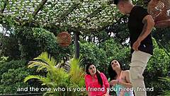 Two colombian milfs fuck monster cock stripper doggystyle cowgirl