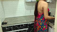 Stepson learns female condom from stepmom ends in pussy creampie cumshot