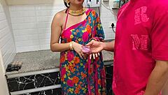 Stepson learns female condom from stepmom ends in pussy creampie cumshot