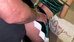 you won't believe this christmas gangbang in the mirante square with all that public dogging action