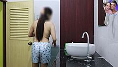 washing dishes first then you can wash my tight pussy later