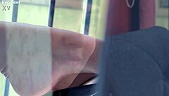 miss bimby teases her feet in sharp stilettos