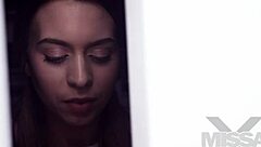 blindfolded milf teases big cock with feet then takes creampie after taboo orgasm play