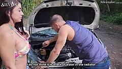 Colombian Fitness Milf Silvana Lee Lures Boy Home for Outdoor Car Big Ass Clit Fuck