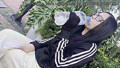 Ever met a Colombian neighbor whore who worships ass and balls like Estefani?