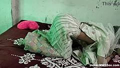 Skinny Indian wife gets her shaved pussy hammered hard by hubby