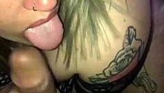 dulce blows pete with her big natural tits turkish slut part 2