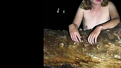 lana rey strips naked in public for photoshoot gaggin on cock