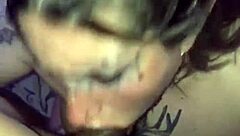 dulce blows pete with her big natural tits turkish slut part 2