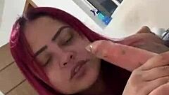 Horny big natural tits babe craves thick cock video