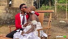 ex girlfriend fucks me outdoors before her wedding day