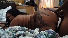 bbw gordinha takes anal creampie from big black cock