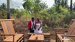 ex girlfriend fucks me outdoors before her wedding day