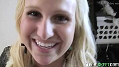 Blonde Teen Girlfriend Homemade POV Bedroom Fuck