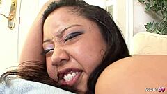 hey neighbor, wanna cheat with my fat tits and ride your huge black cock? 😏🍫