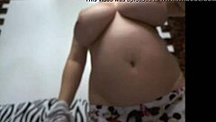 thick milf flaunts her perfect huge tits up close