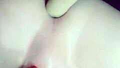  linda jovencita ladyboy strokes her hot ass craving anal penetration in solo masturbation frenzy - rubyqueen trans delight.