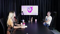 blonde heats up strips sheer swinger party