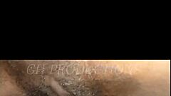 Ghetto Slut's Holes Stretched Wide Before Rough Bent-Over Pounding and Ass Cumshot