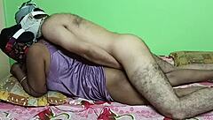 😏 my mature indian housewife on bed gets backdoored by boyfriend's hairy cock 🛏️🍆