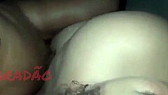 Submissive BBW Latina Wife's Saggy Tits Bounce as Hubby Fills Fat Ass with Creampie Cum