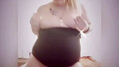 Mesmerizing bbw goddess milf teases body with cock worship