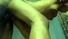 she spreads wide craving deep pussy pounding from black stud in fishnets highlighting her petite natural tits frame.