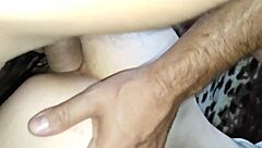 two amateurs get close up with big cocks and tits in pov action