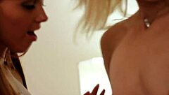 Hotel Redhead Lesbians Scissor and Lick Pussies in Wild Quickie