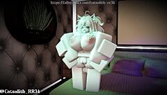 Big Tits Blonde Bent Over for Rough Doggystyle Blowjob and Nude Pounding Session