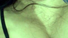 Latina Amateur Shakes Big Shaved Ass with Dildo Close-Up Toy Play