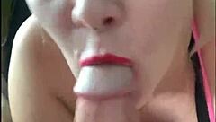 moaning so hard while deepthroating that monster cock, wanna hear her? wanna see her spit?