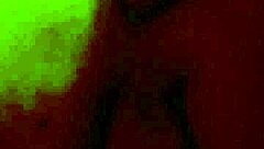 dude check out this huge dildo stretching my gaping asshole in the shower with rough toy play