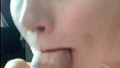 moaning so hard while deepthroating that monster cock, wanna hear her? wanna see her spit?