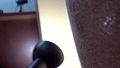 Peaches chokes on throbbing cock, gagging with raw emotion in POV casting