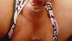 Tranny's Magical Gaping Asshole Stretches for Anal Worship!