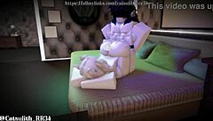 Big Tits Blonde Bent Over for Rough Doggystyle Blowjob and Nude Pounding Session