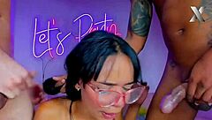 hey check out this aerial view of my cheating wife getting wild in the orgy