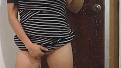 Wow, Sexy Stepmom Shakes Her Juicy Buttocks in Dirty Dance—Flashing Ass Before Wedding Heat?!