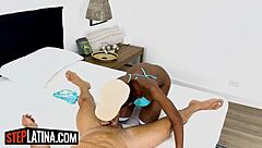 Eyes on Ebony Latina Stepsis's Sloppy Deepthroat—Big Cock Worship During Family Trip Domination!