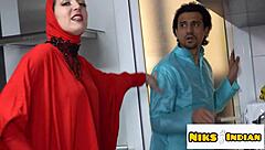 muscular hindu pounds hijabi whore's big ass pussy rough!